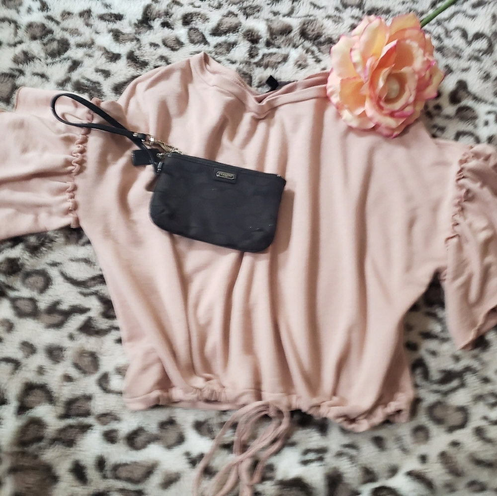 CUTE PINK CROP TOP